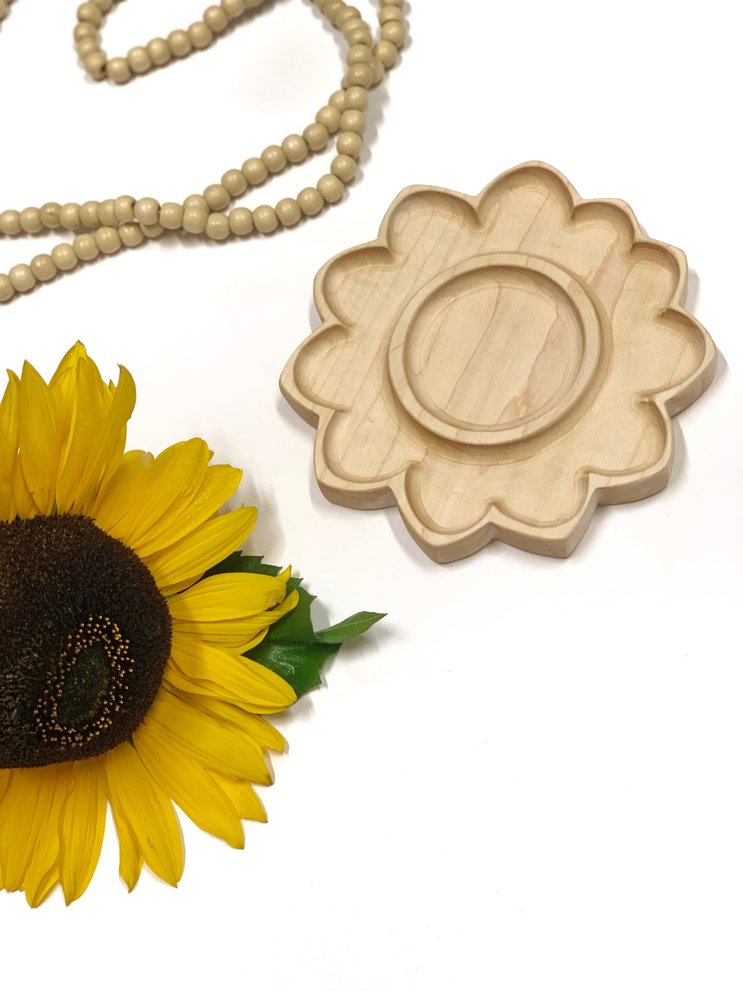 Sunflower Plate / Sensory Tray