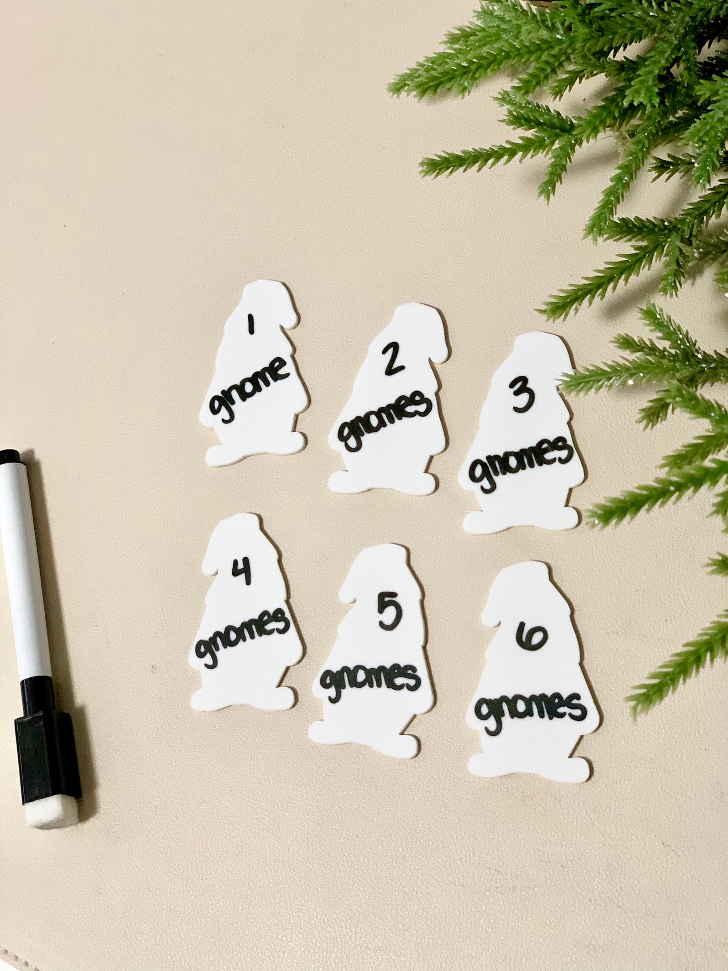 Little Dry Erasables - Gnome - Set of 6 - more colours available