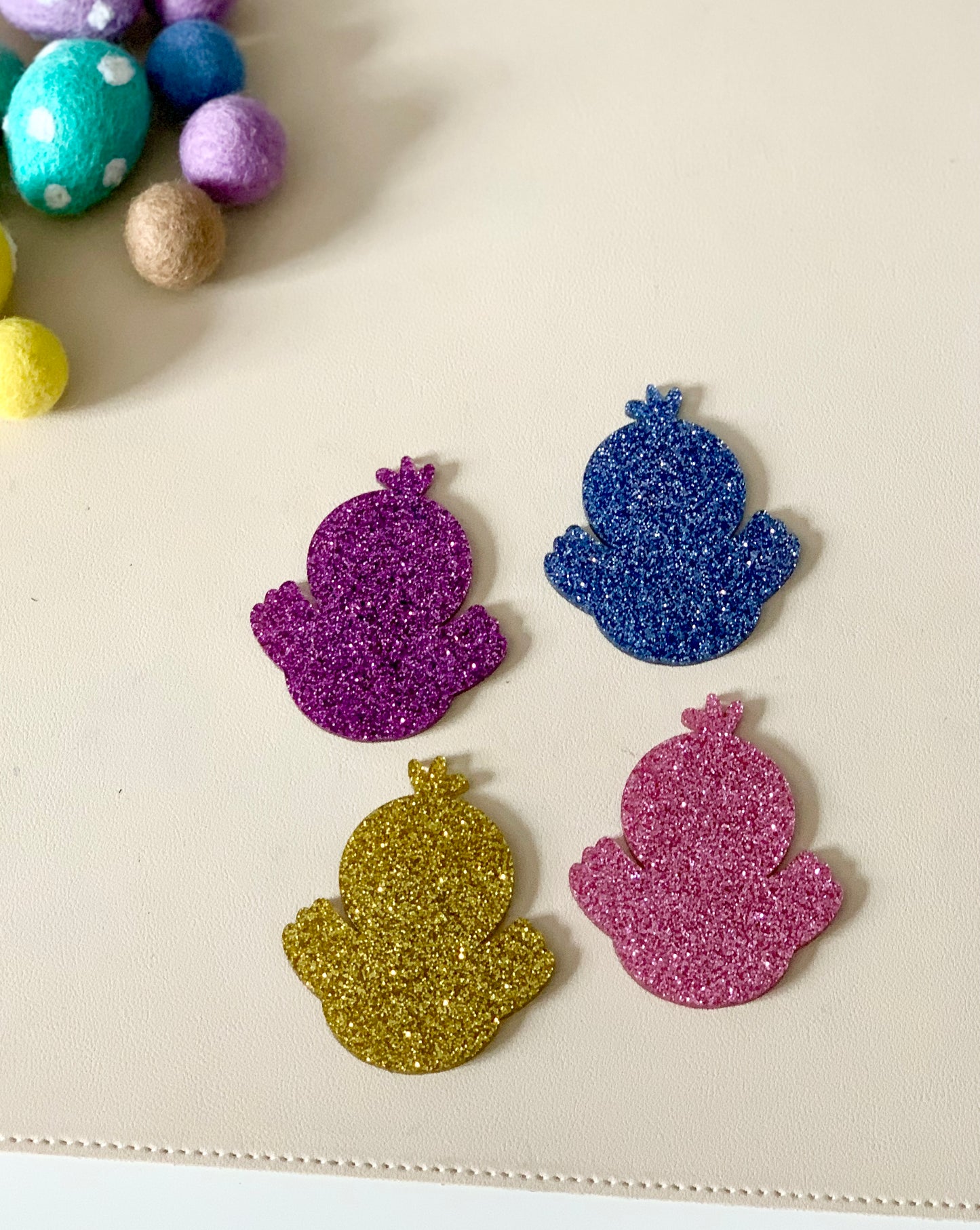 Little Dry Erasables - Glitter Chicks Set of 4