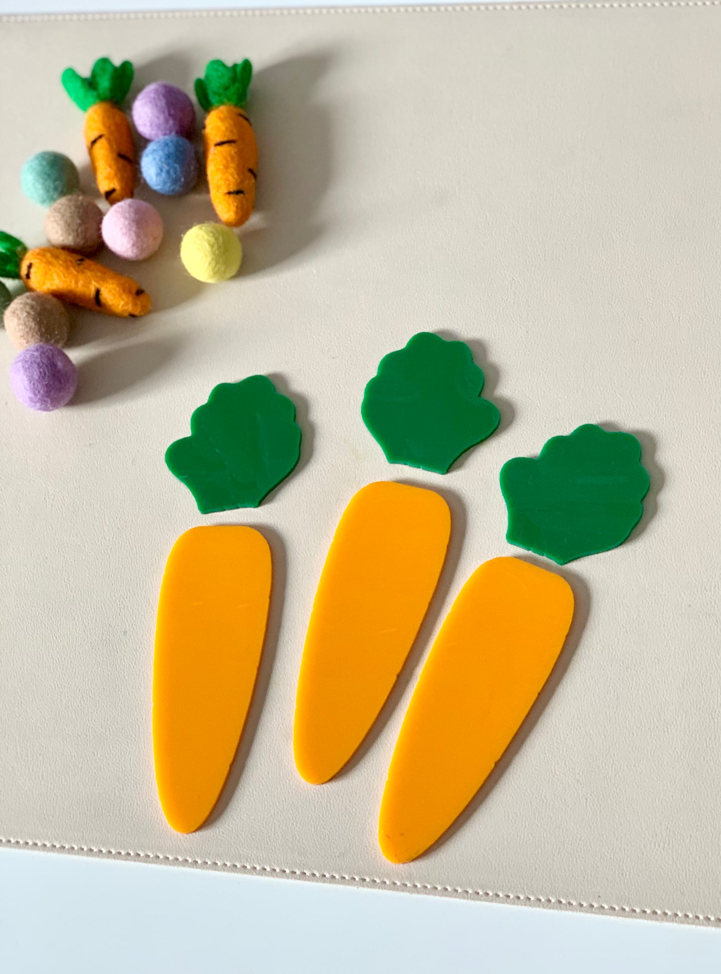 Little Dry Erasables - Carrots & Tops - Set of 3 / 6 pcs