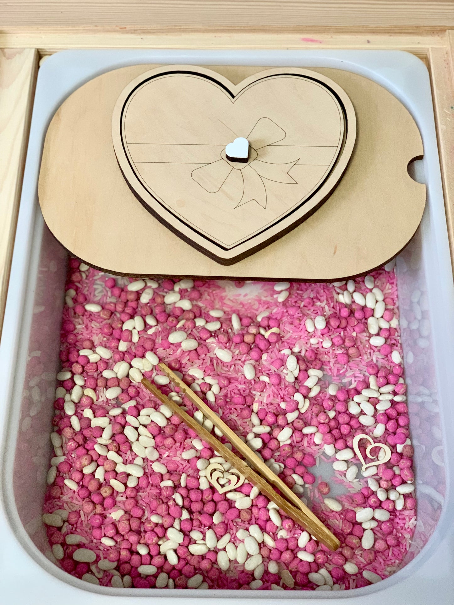 Box of Affirmations Valentine’s Day Flisat Insert