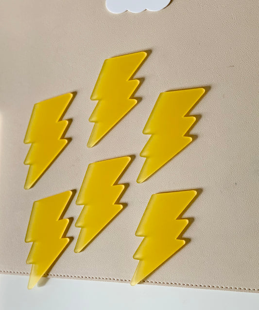 Little Dry Erasables - Lightning Bolts - Set of 6 - more colours available