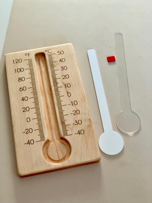 Thermometer Sensory Tray