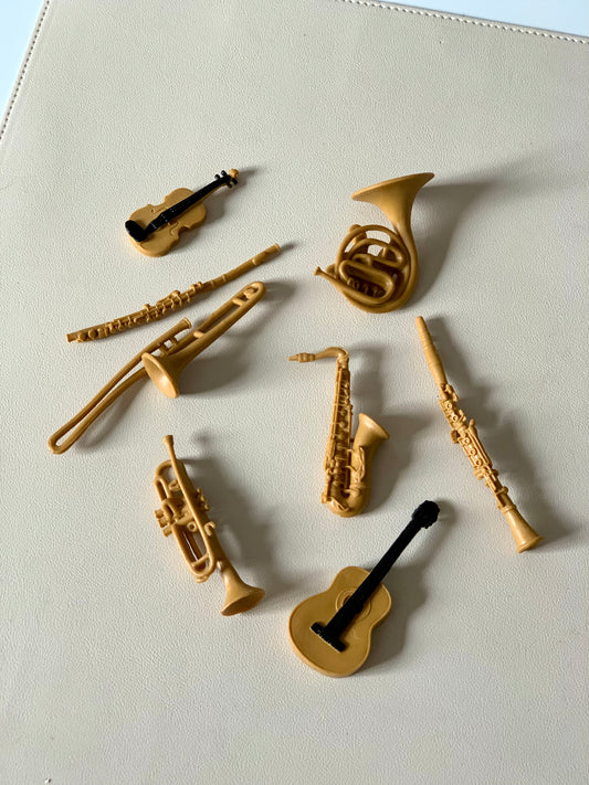 Musical Instruments Loose Parts Figurines
