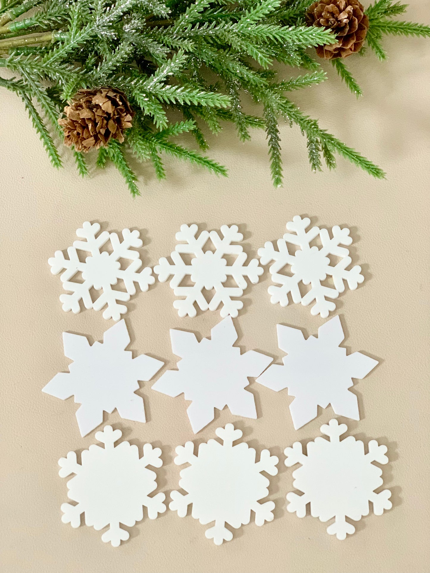 Little Dry Erasables - Snowflakes - Set of 6 - more colours available