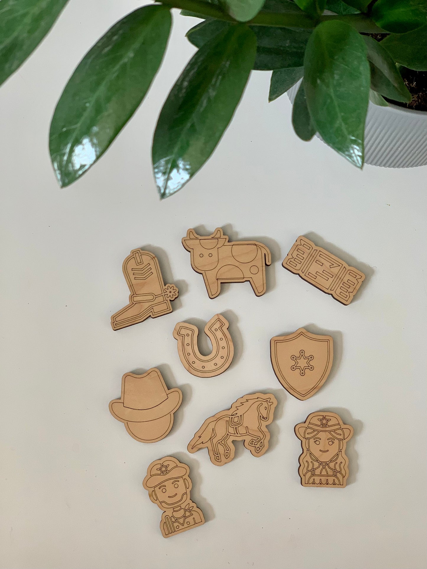 Western Themed Loose Parts