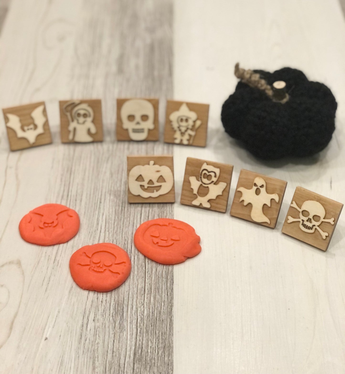 Halloween Play Dough Stampers