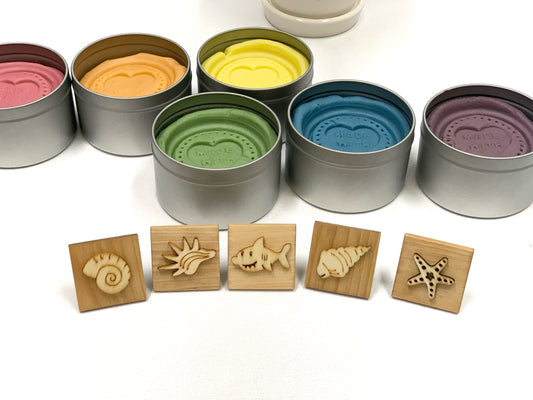 Play Dough Stampers — Under the Sea