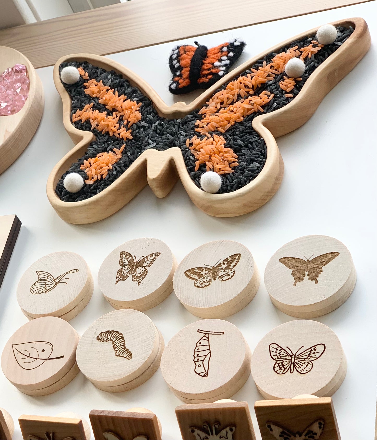 Butterfly Plate / Sensory Tray