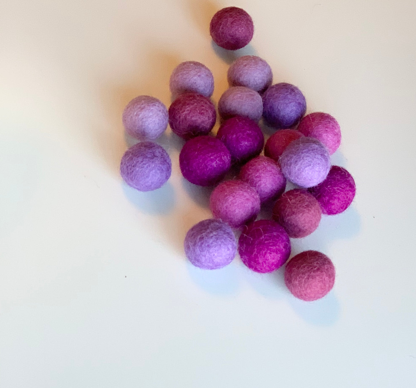 Felt Balls - Purples