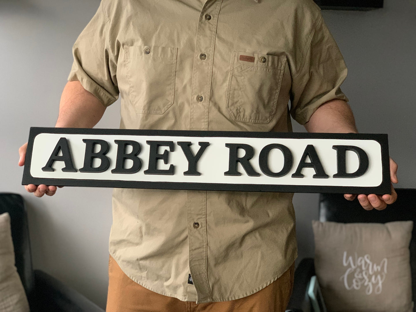 Street Sign Style 3D Sign