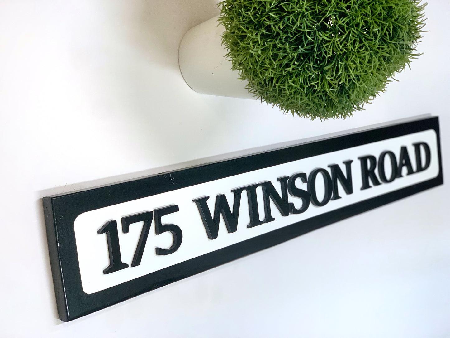 Street Sign Style 3D Sign