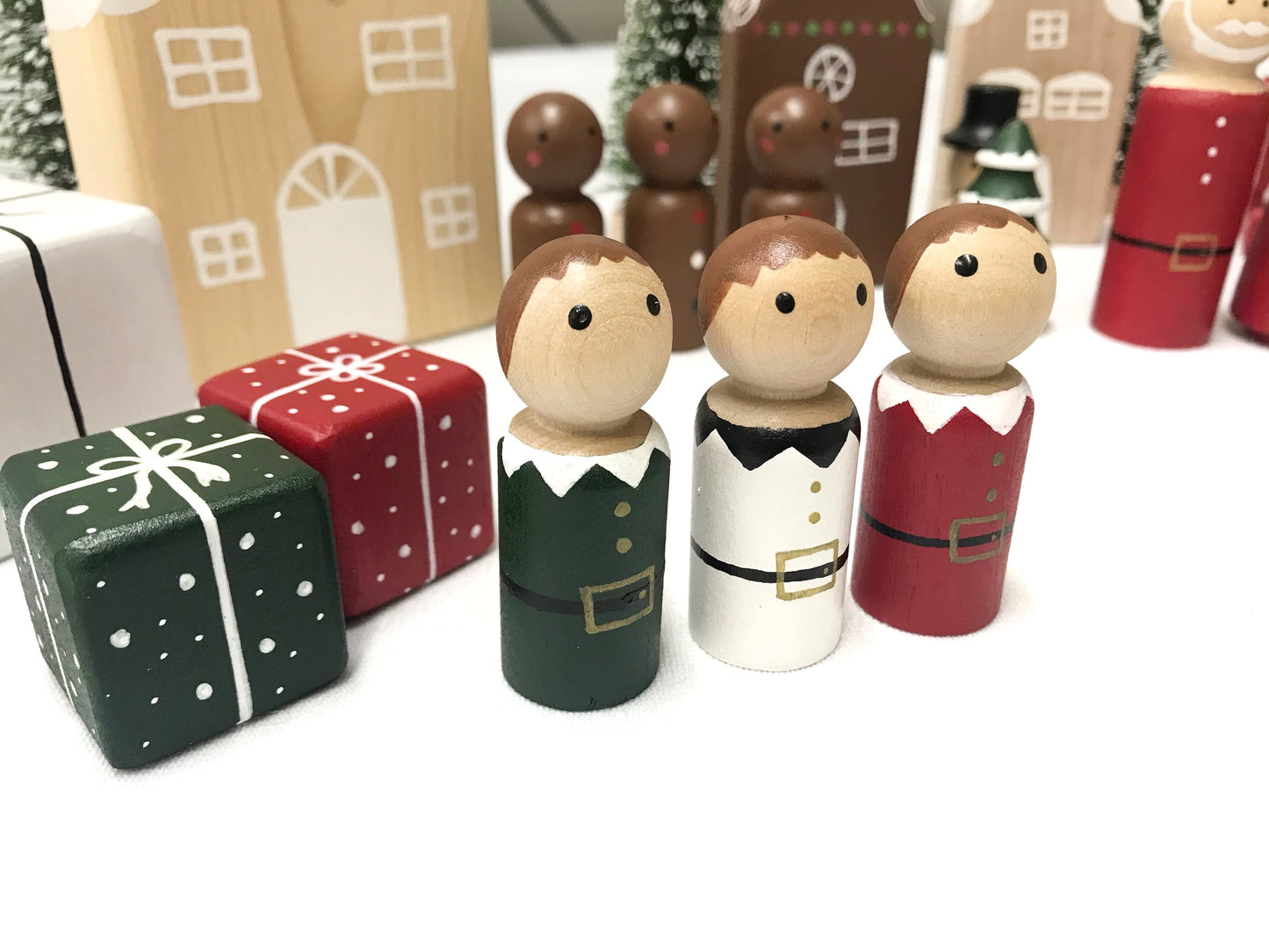 Christmas Peg Dolls — Made To Order