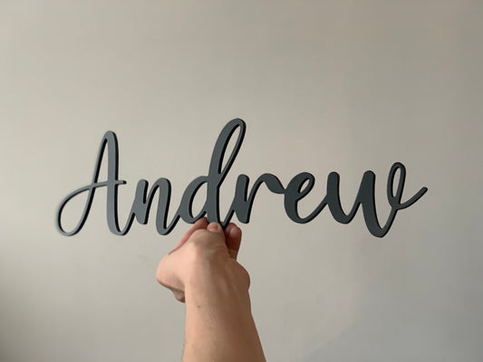 Custom Word or Name Cutout — DIY or Finished