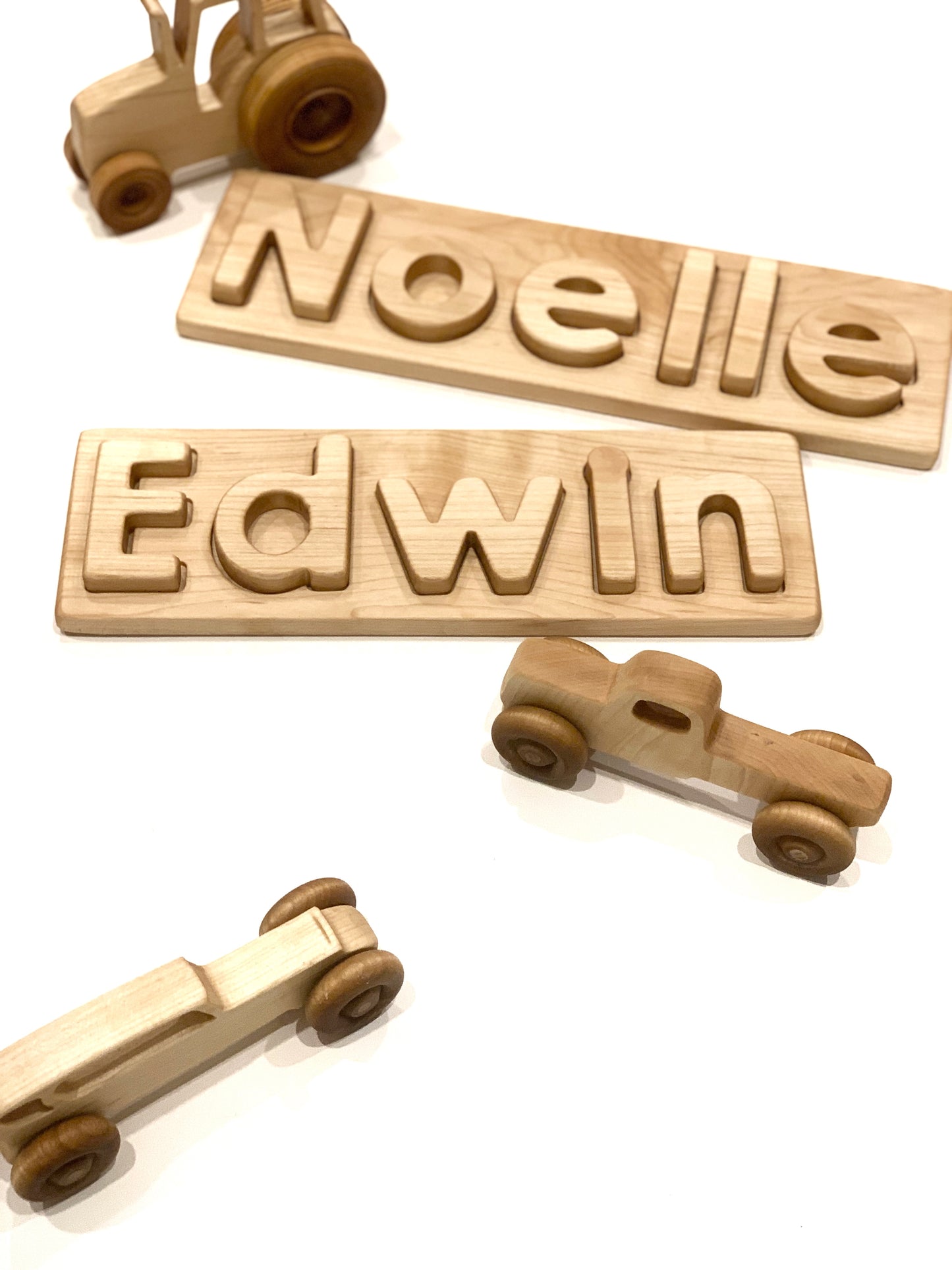 Personalized Hardwood Name Puzzles