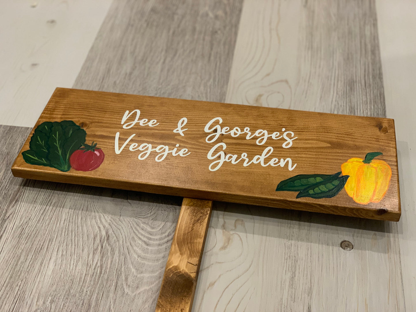 Large Vegetable Garden Sign