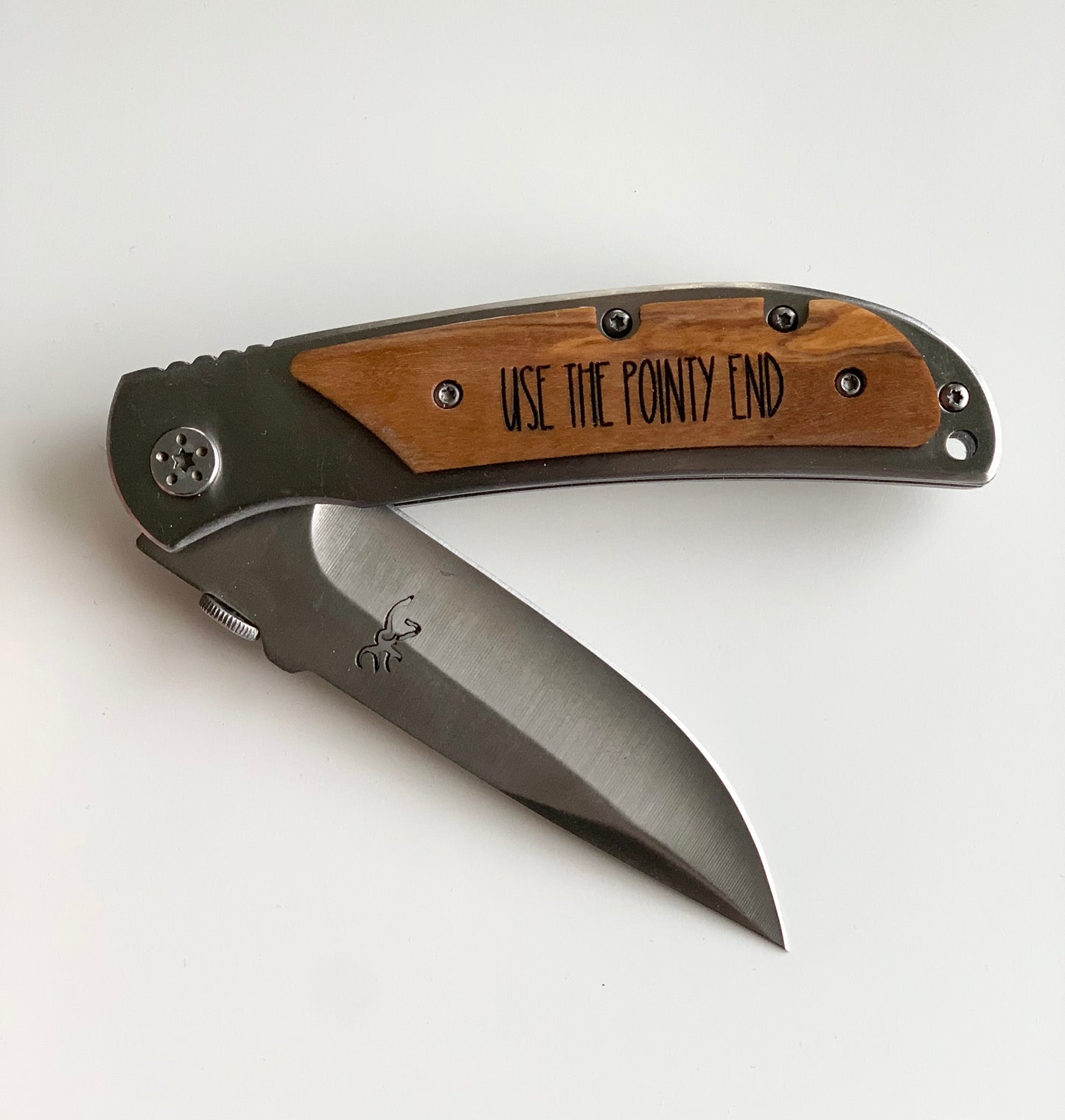 Custom Wooden Pocket Knife