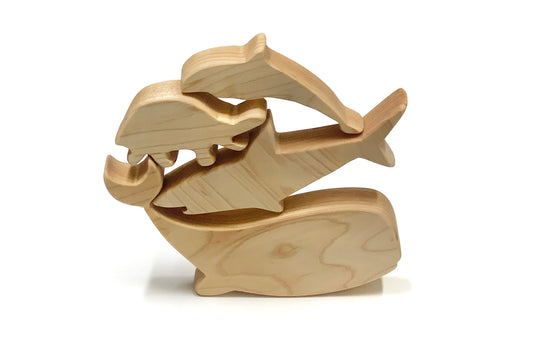 Water Friends — Wood Toy Figurines