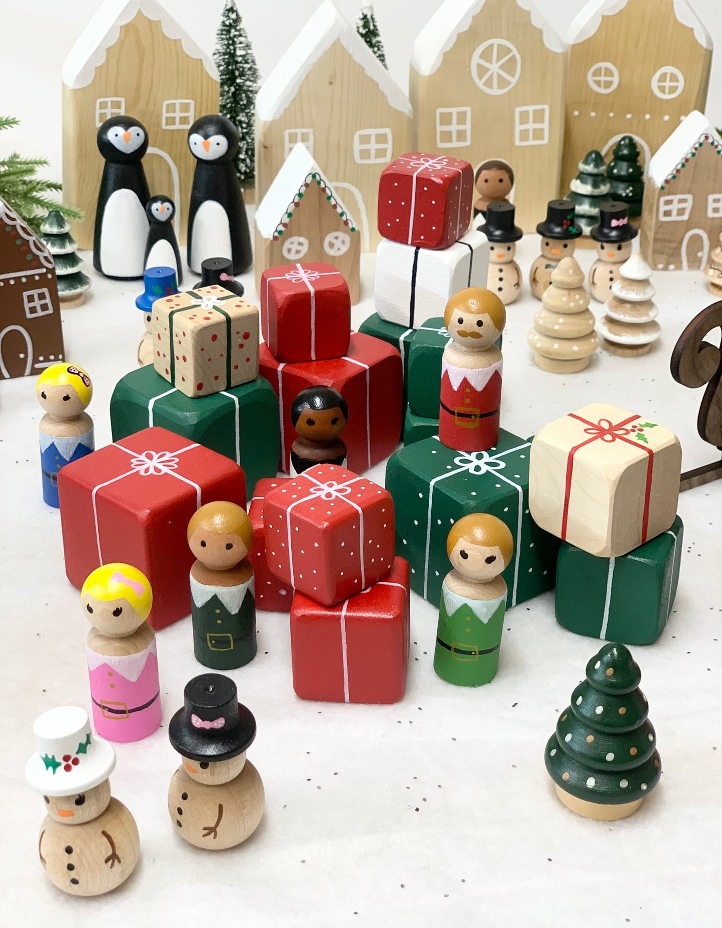 Christmas Peg Dolls — Made To Order