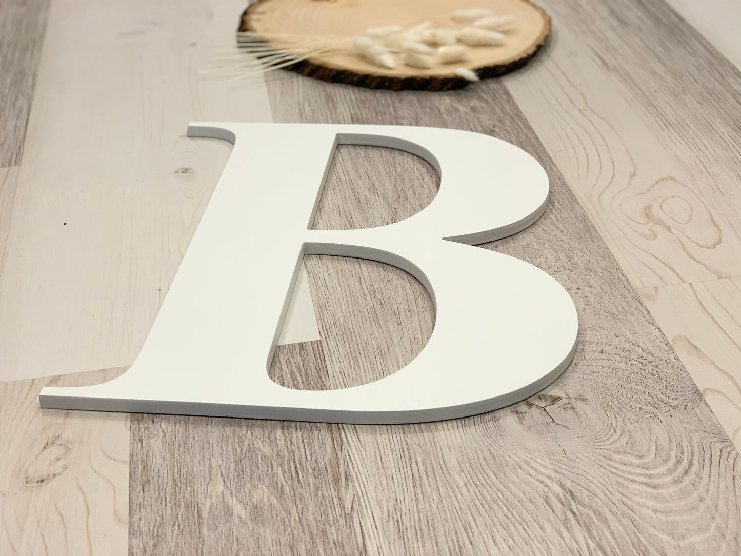 3D Wood Letter DIY or Finished
