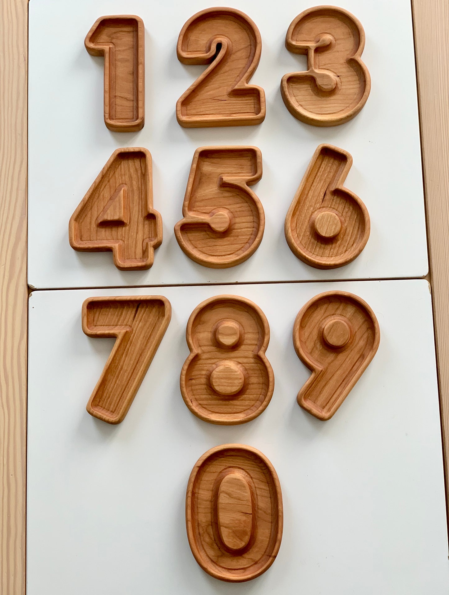 Number Plate / Sensory Tray
