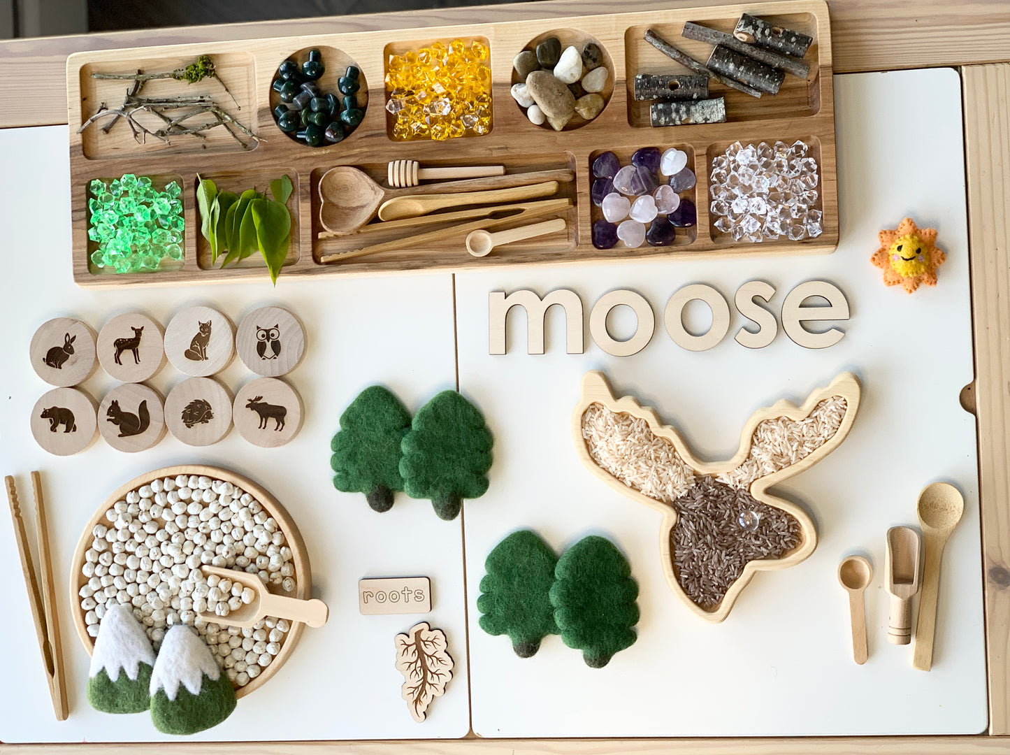 Moose Plate / Sensory Tray