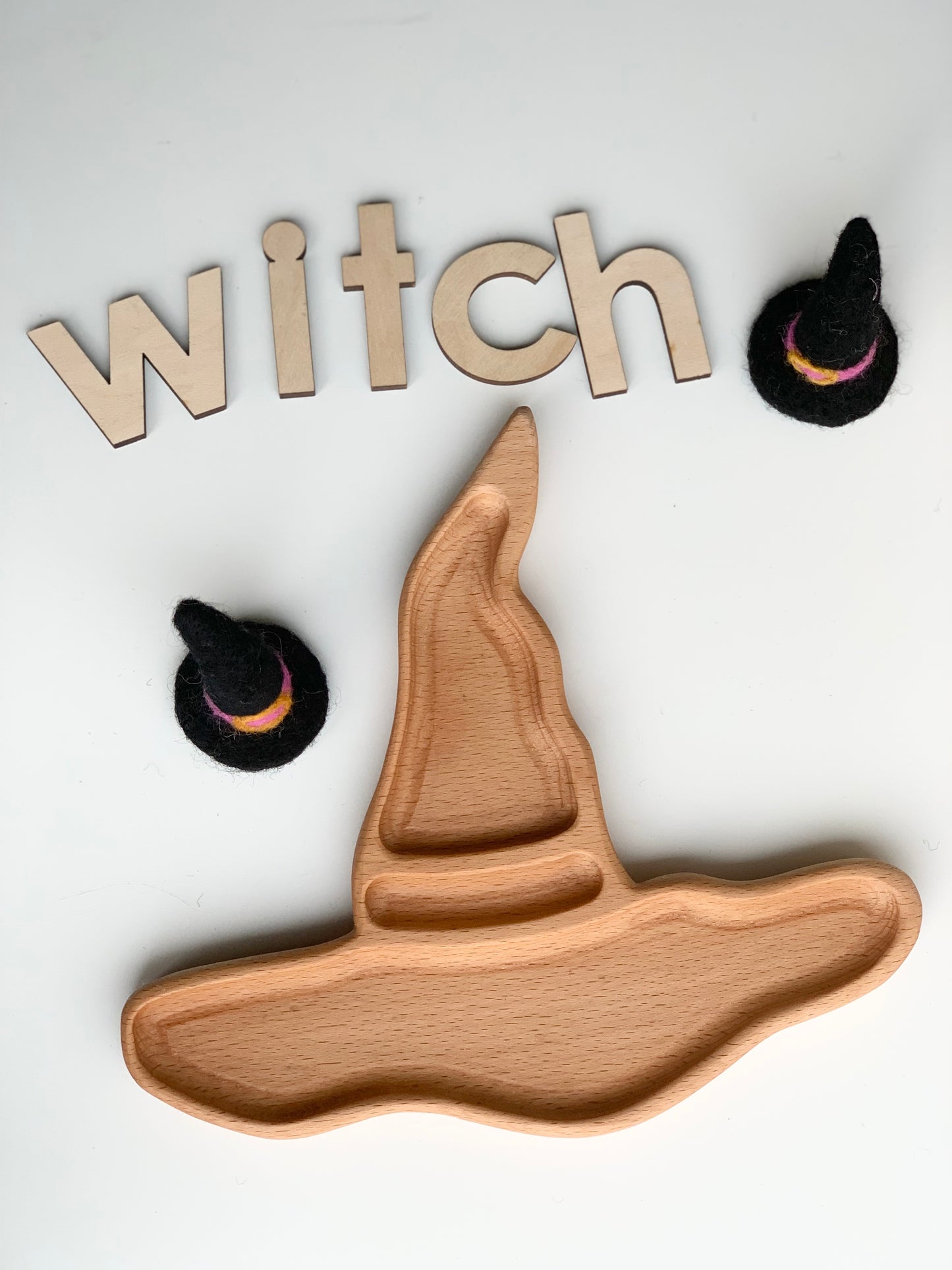 Witch Hat Plate / Sensory Tray