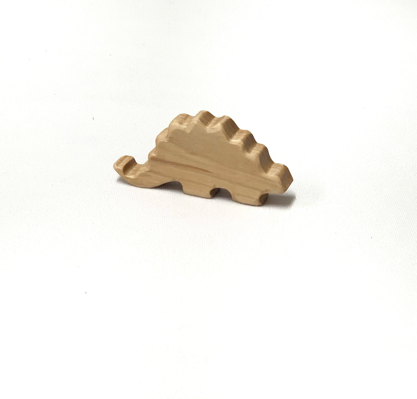Stegosaurus Dinosaur Wood Toy Figurine
